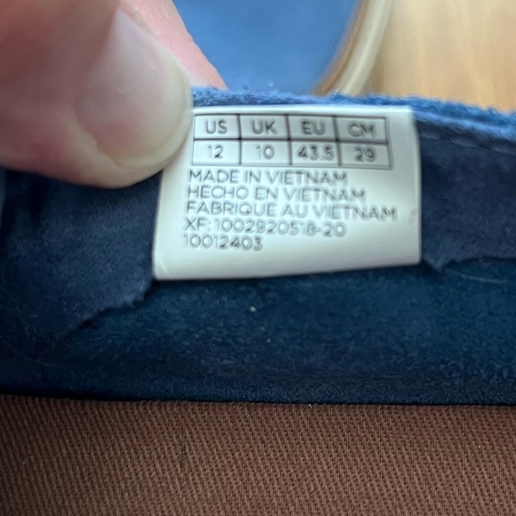 NWOT Toms Women’s Sunset Infinity Blue Oceana Suede Slip On Loafer, Size 12 - Picture 9 of 10